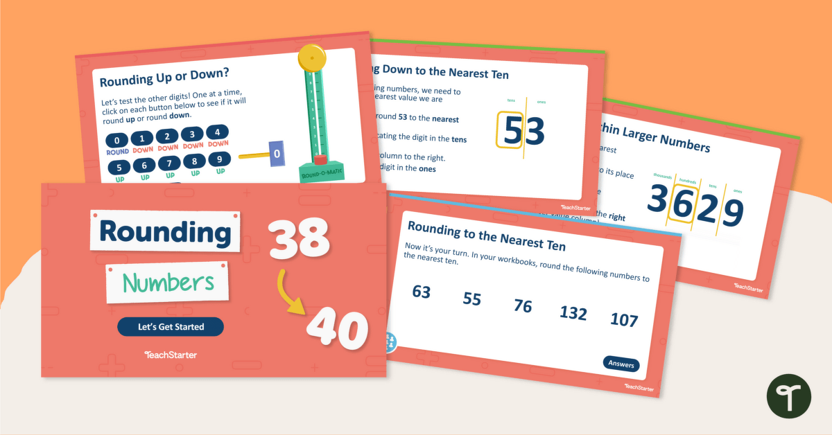 Rounding Numbers – Teaching Slides teaching resource