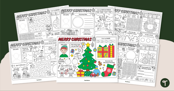 Go to Christmas Activity Mats teaching resource