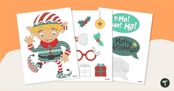 Go to Funky Elf Craft Template teaching resource