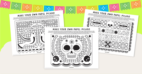 Go to Day of the Dead Coloring Pages teaching resource