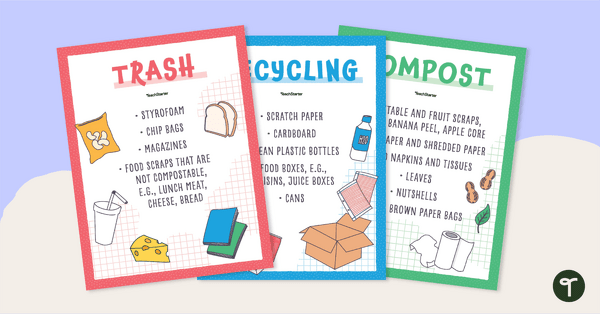 Renewable Nonrenewable Resources Posters For Teachers Teach Starter