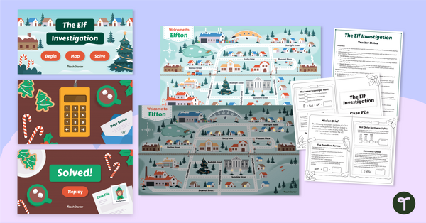 Go to Digital Christmas Escape Room for the Classroom — Elf Investigation teaching resource