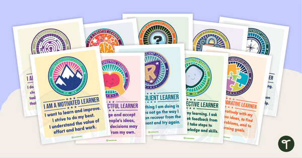 Image of Learning Dispositions Poster Pack