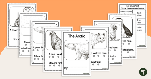 In the Arctic - Free Decodable Book teaching resource