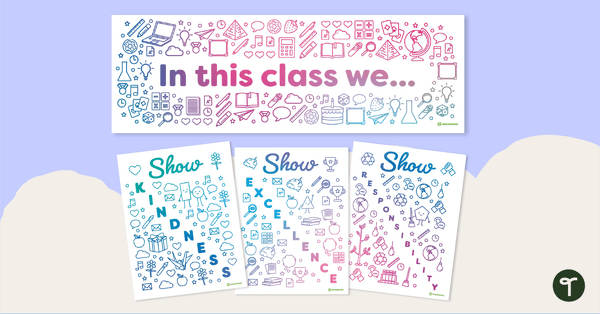 Go to In This Class... – Expectations Posters teaching resource