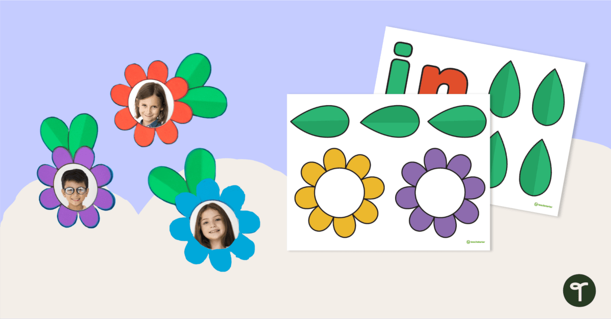 Flower Inspired Classroom Display teaching resource