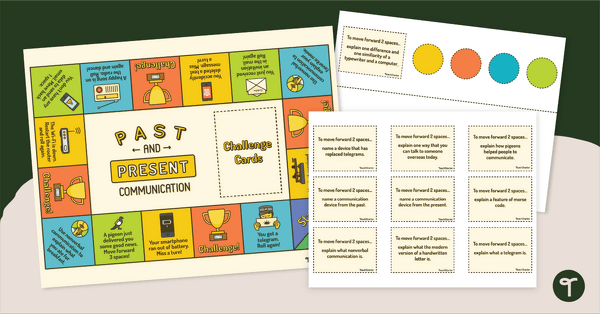 Social Studies Board Game Question Cards