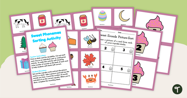 Go to Sweet Phonemes - Sorting Activity teaching resource