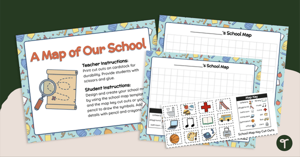 Go to A Map of Our School - Mapmaking Project teaching resource