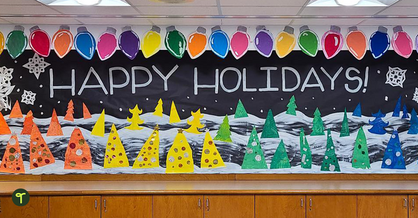 winter bulletin board ideas for high school