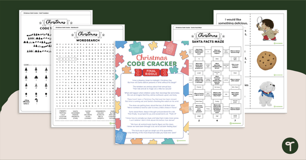 Go to Christmas Code Breaker Puzzle - Whole-Class Activity teaching resource