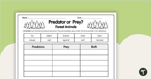 predator vs prey answer key