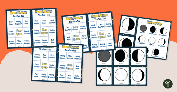 Go to Moon Phases Tic-Tac-Toe (Small Group) teaching resource