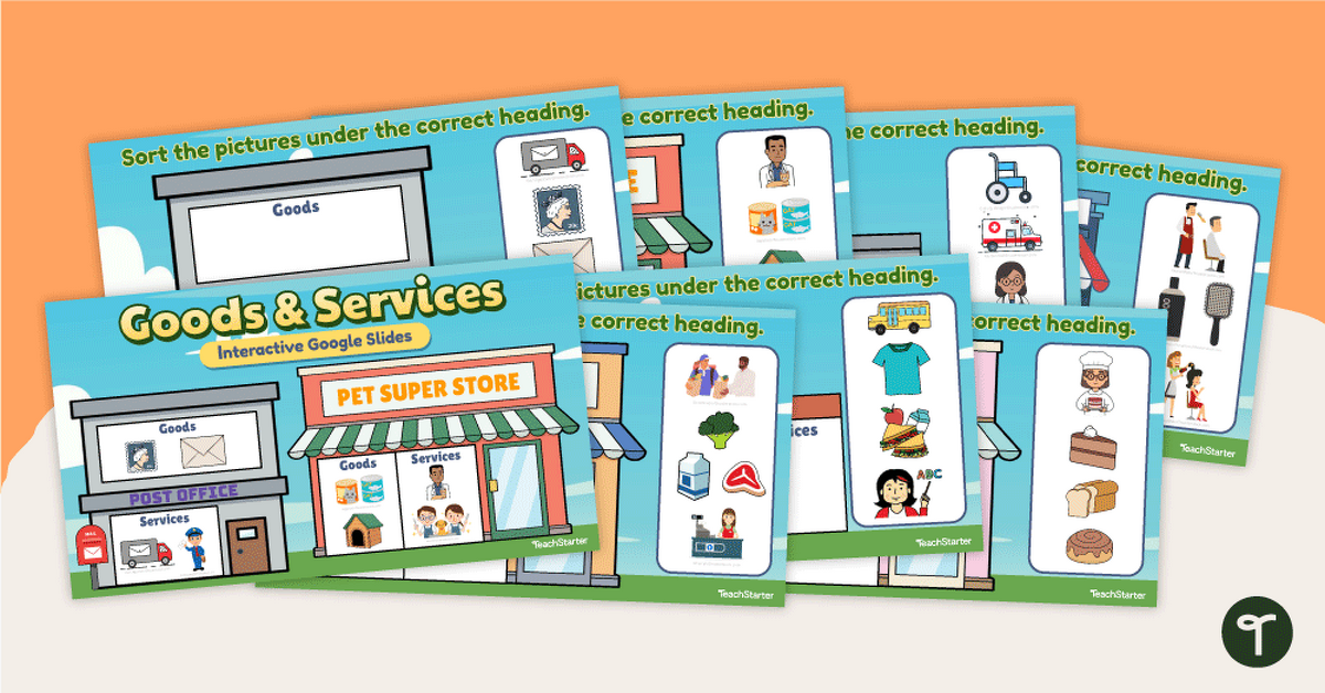 Goods and Services - Interactive Activity teaching resource