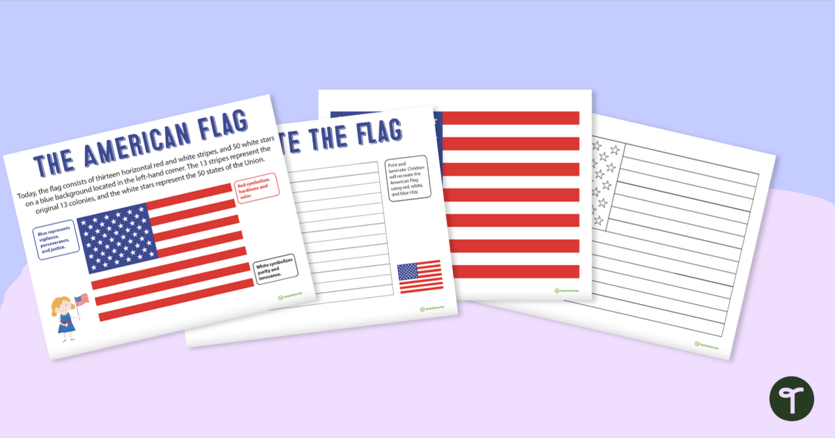 The American Flag Poster Project teaching resource