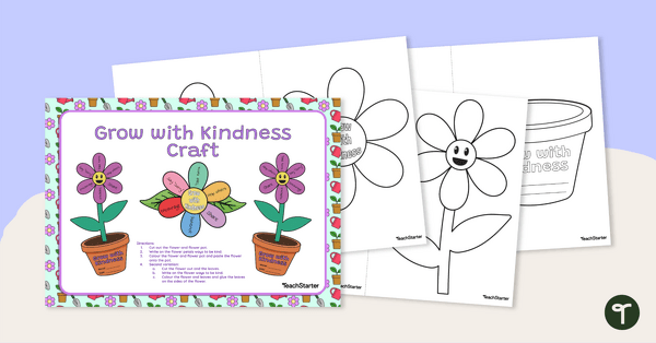 Go to Grow with Kindness Craft teaching resource