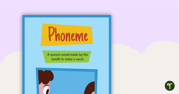 Phonics Vocabulary Poster Pack teaching resource