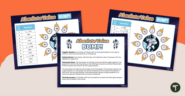 Go to Absolute Value – Bump! Games teaching resource