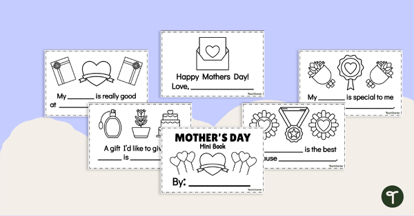 Go to Mother's Day Mini Book teaching resource