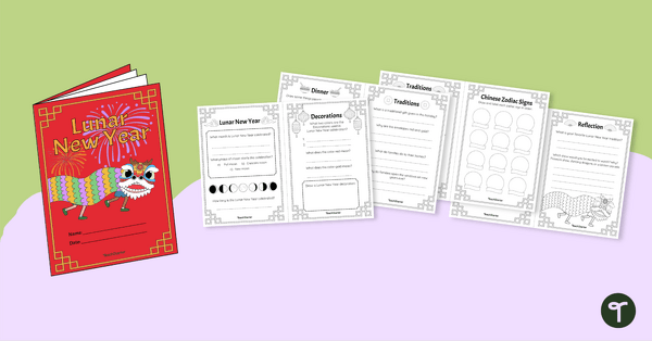 Go to Lunar New Year for Kids - Mini-Workbook teaching resource