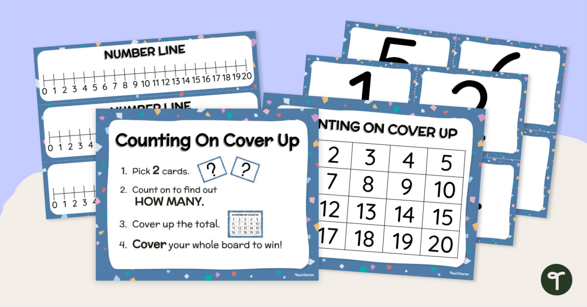 Counting On Cover Up Game teaching resource