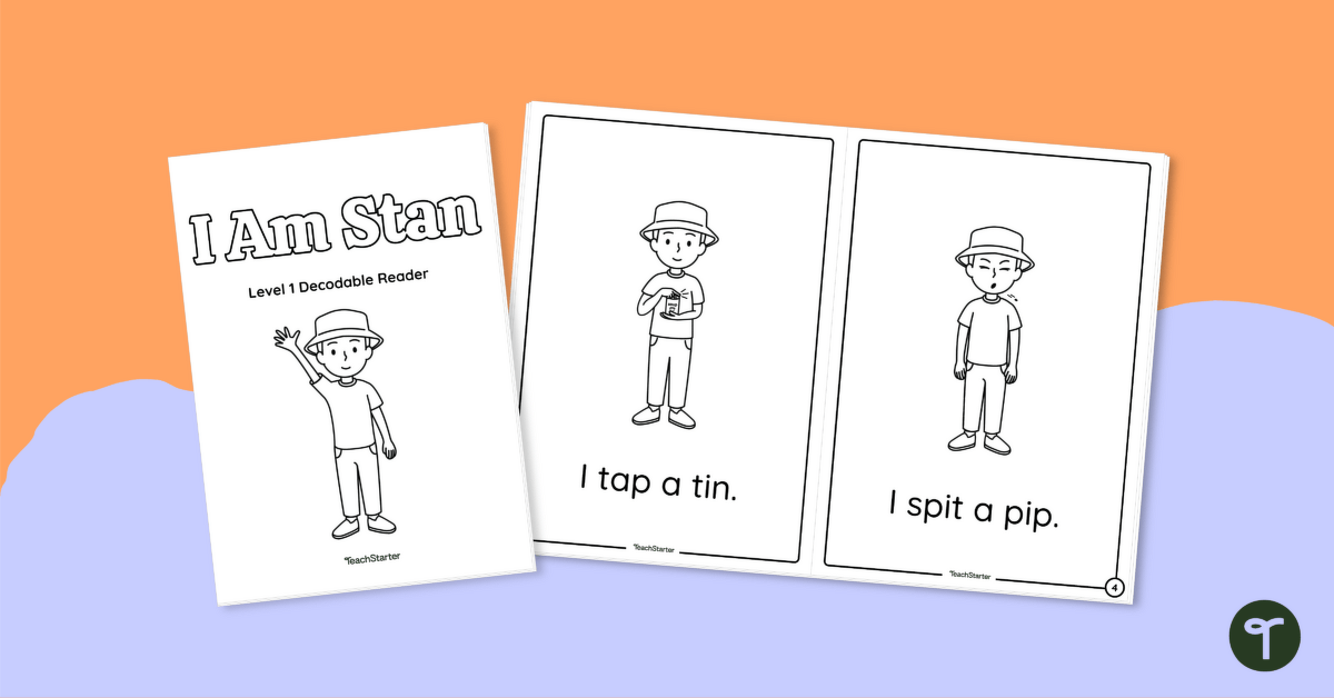I Am Stan - Decodable Reader (Level 1) teaching resource