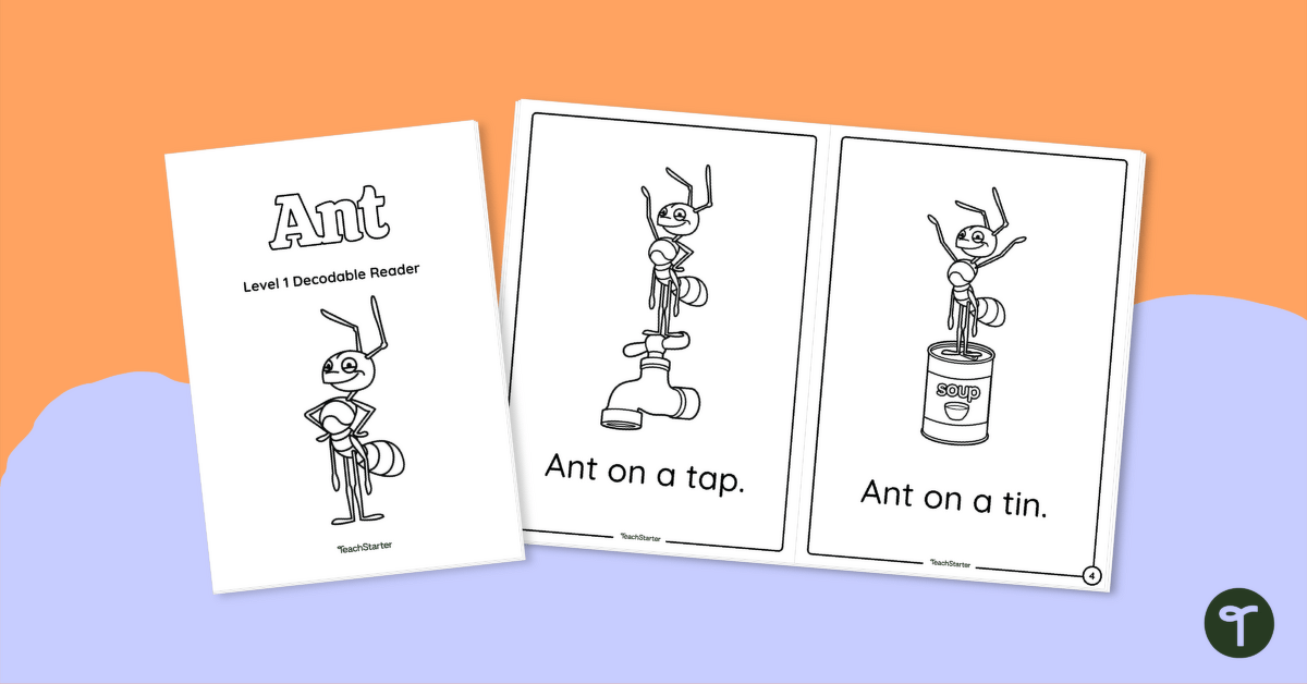 Ant - Decodable Reader (Level 1) teaching resource
