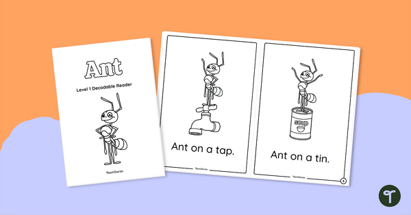 Go to Ant - Decodable Reader (Level 1) teaching resource