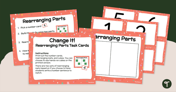 Go to Change It! – Rearranging Parts Activity teaching resource