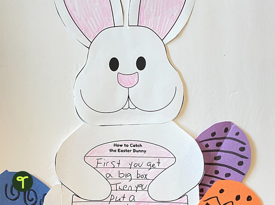 复活节工艺品——如何赶上复活节兔子的教学资源