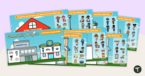 Go to Community Helpers - Interactive Activity teaching resource