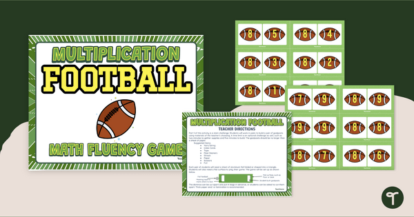 Go to Penalty Kick - Multiplication Football Math Game teaching resource