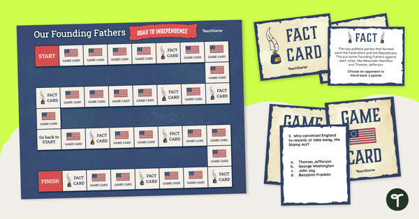 Image of The Road to Independence - American Revolution Game