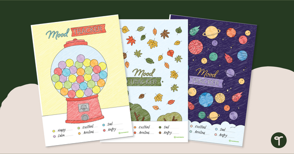 Go to Monthly Mood Trackers for Students — 12-Tracker Bundle teaching resource