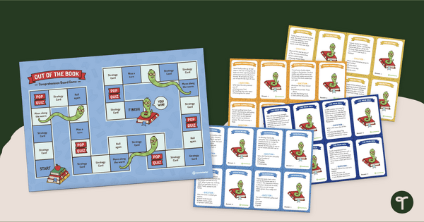 Go to Out of the Book - Reading Game teaching resource