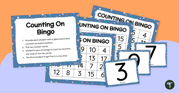 Go to Counting On Bingo teaching resource