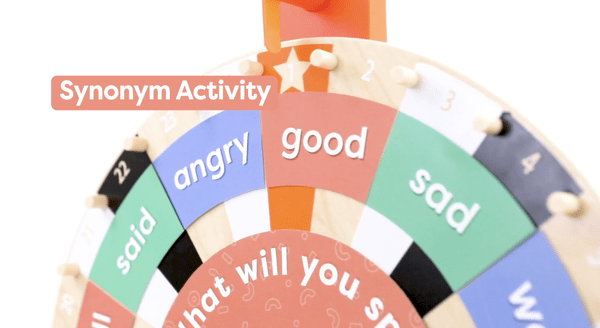 Classroom Spinner Template - Synonym Activity teaching resource