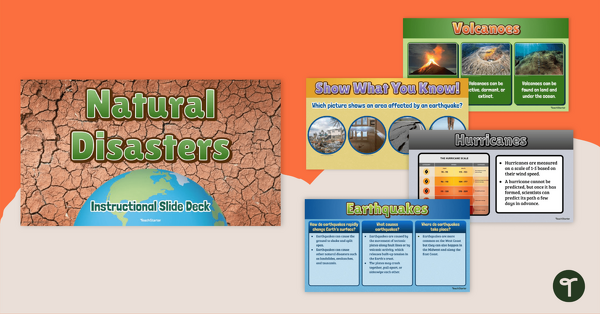 Natural Disasters – Instructional Slide Deck teaching resource