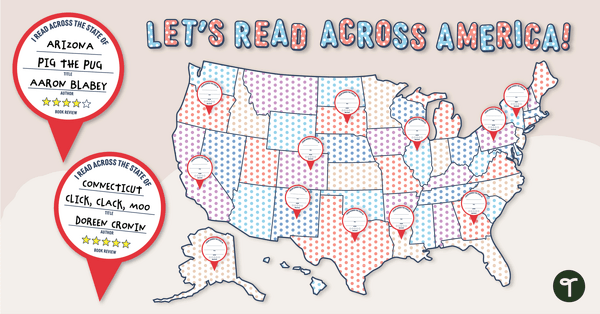 Go to Read Across America Bulletin Board Kit teaching resource