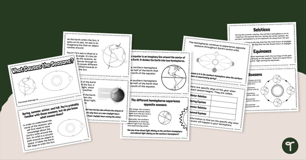 Image of What Causes the Seasons? Mini-Book