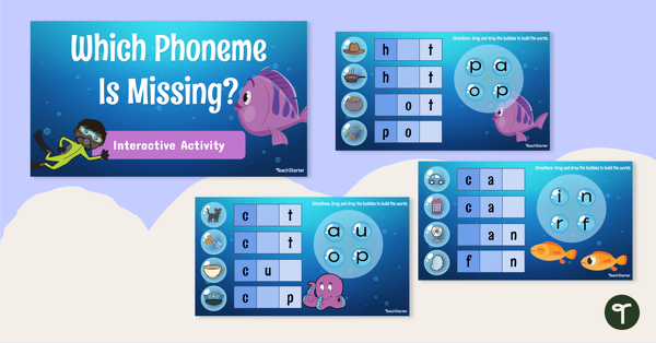 Which Phoneme Is Missing? Interactive Activity teaching resource