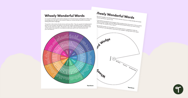 Go to Wheely Wonderful Words – Emotional States Vocabulary teaching resource