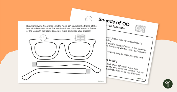 Go to Sounds of OO - Glasses Template teaching resource