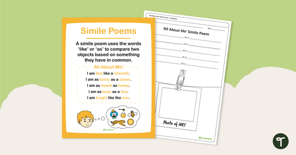 all about me printables 4th grade