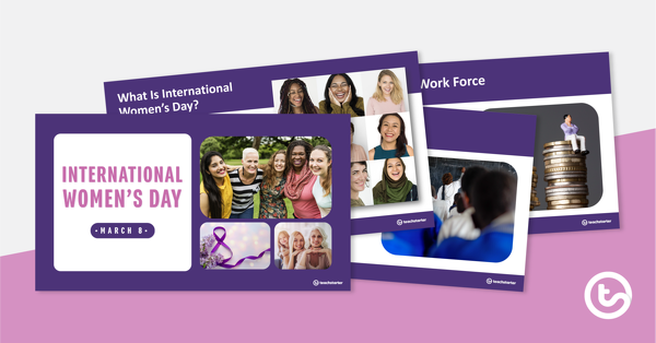 International Women's Day Assembly PowerPoint teaching resource