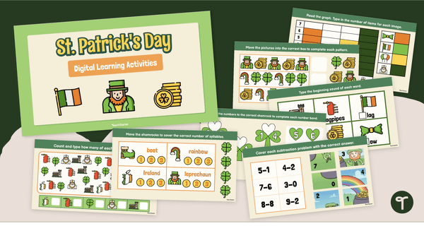 Go to St. Patrick's Day Digital Centers teaching resource