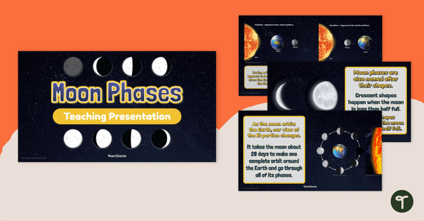 Moon Phases – Teaching Presentation teaching resource