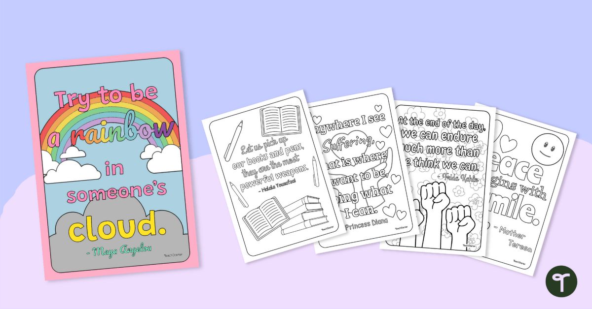 International Women's Day Colouring Pages teaching resource