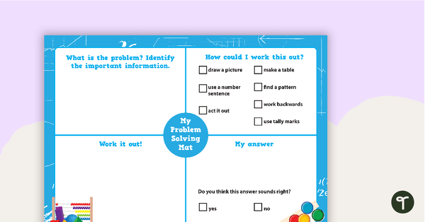 Go to Problem Solving Mat teaching resource