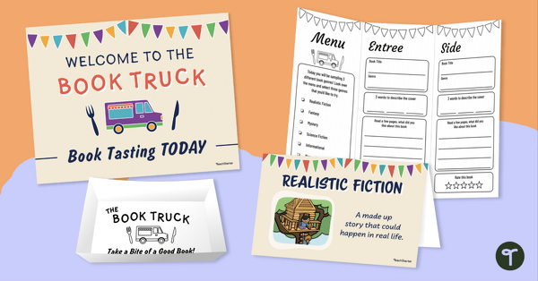 Image of Classroom Book Tasting Resource Pack